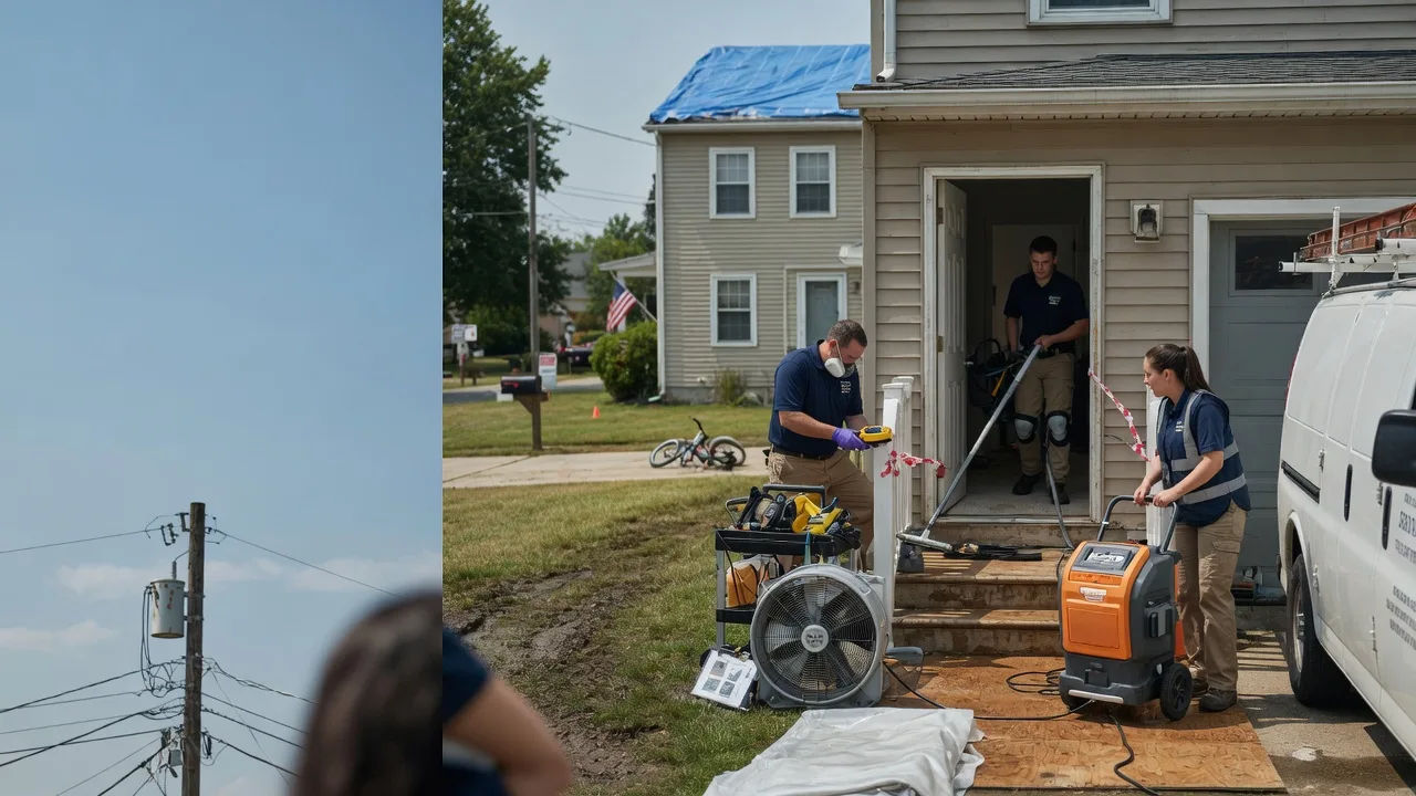 Water Damage Repair in Ellendale, DE near me